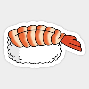 Shrimp Nigiri Sticker